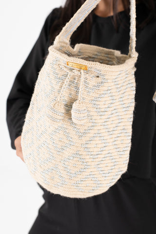 Wale mochila mediana metalizada
